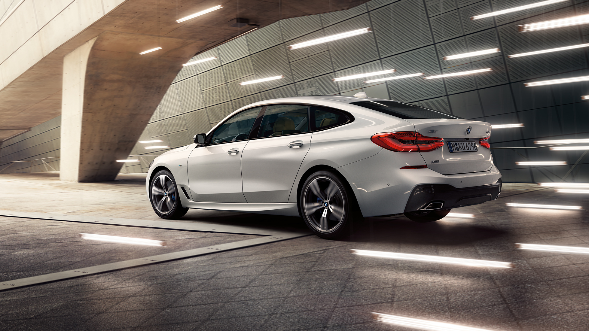 bmw 6 series gran turismo g32 2017 mineral white metallic three