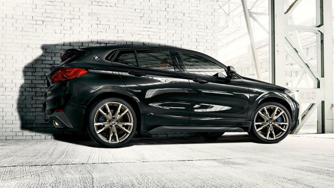 M light alloy wheels BMW X2 M35i M light alloy wheels BMW X2 M35i Sapphire Black metallic F39 side view
