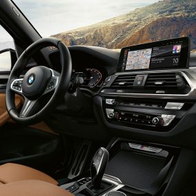BMW X3 M40i, steering wheel and dashboard BMW X3 M40i, steering wheel and dashboard