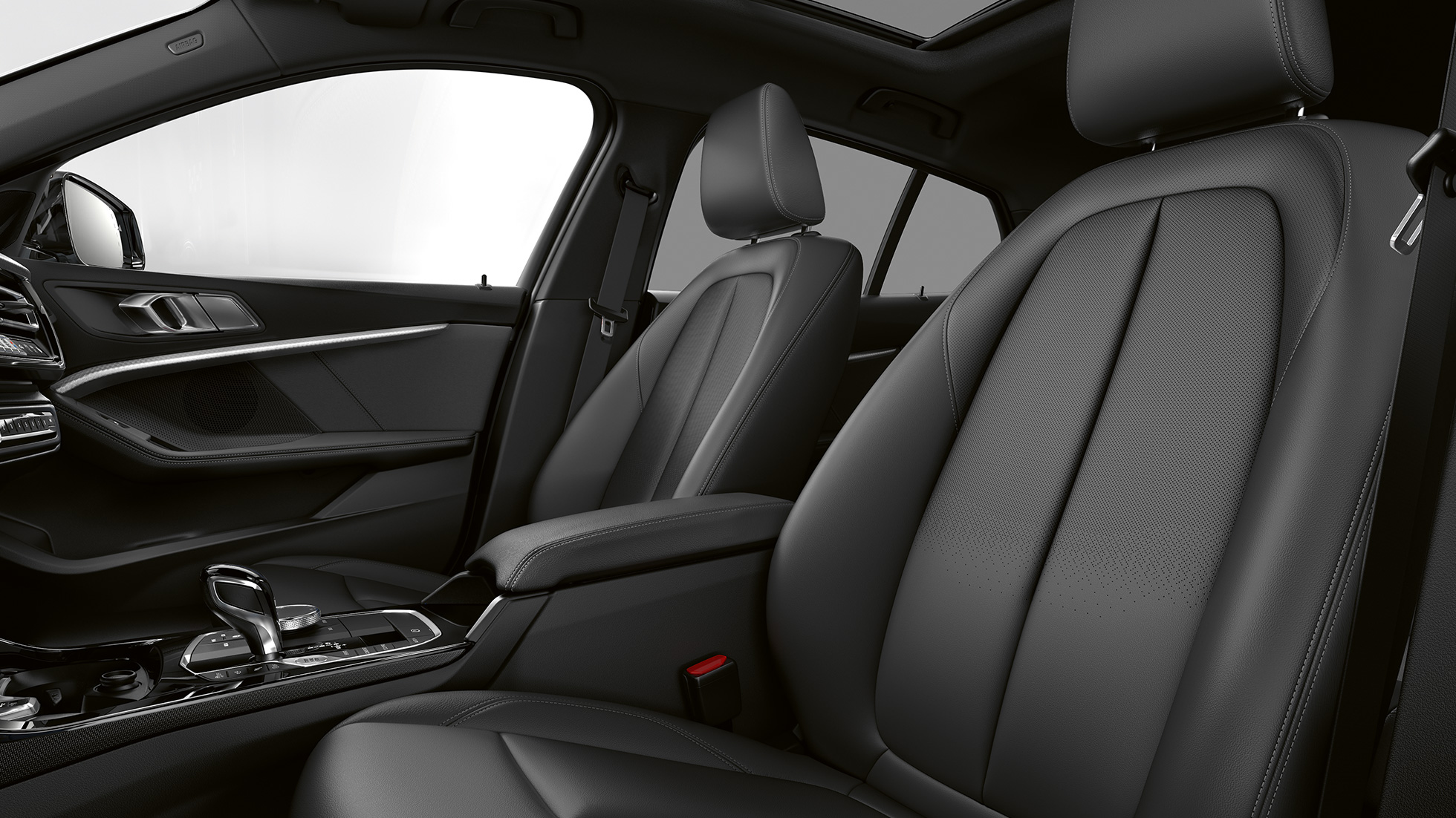 Seats in Leather 'Dakota'. BMW 1 Series Model Luxury Line, interior with seats in Leather 'Dakota'.