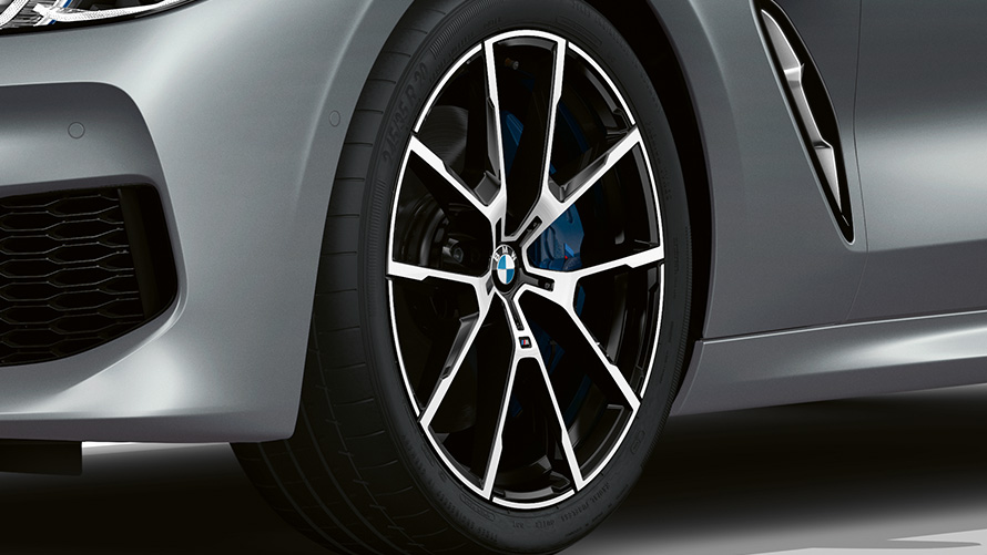 BMW 8 Series Gran Coupé, Frozen Temptation wheels