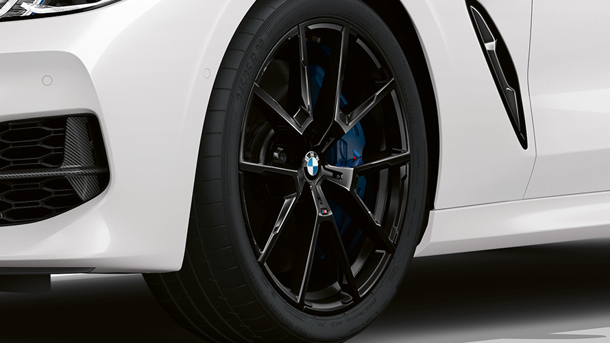 BMW 8 Series Gran Coupé, Pure Contrast wheels