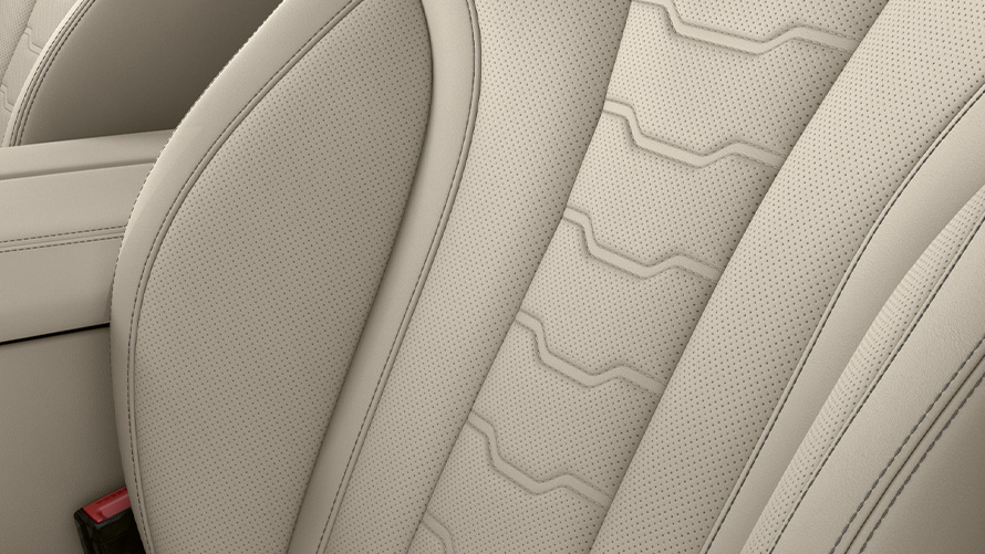 BMW 8 Series Gran Coupé, Impulsive Heat upholstery