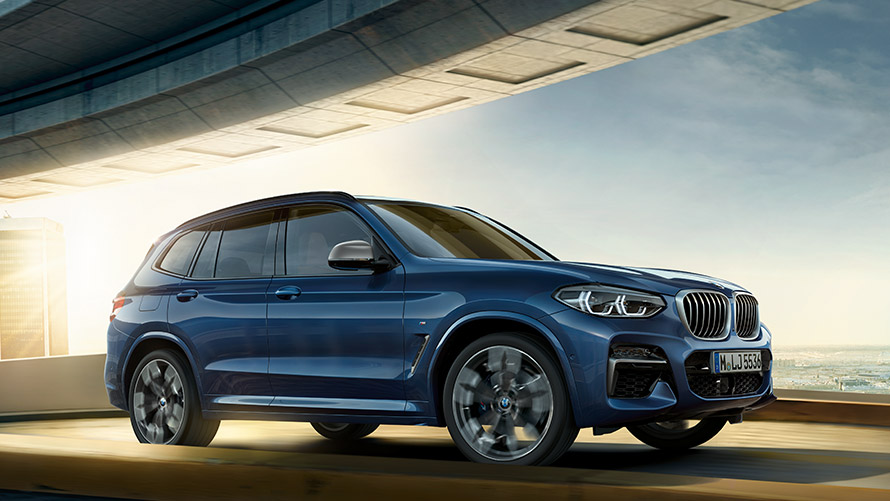 BMW X3, technical data