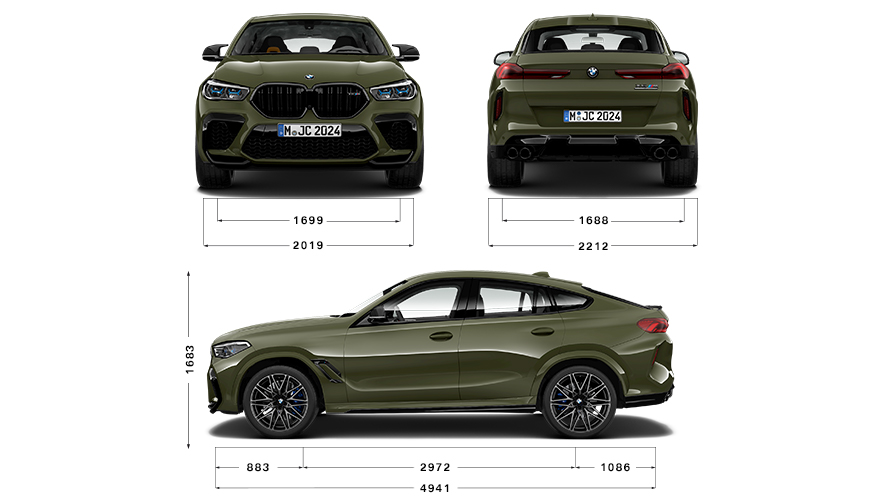 BMW X6 M Automobiles Engines & Technical Data BMW.ly