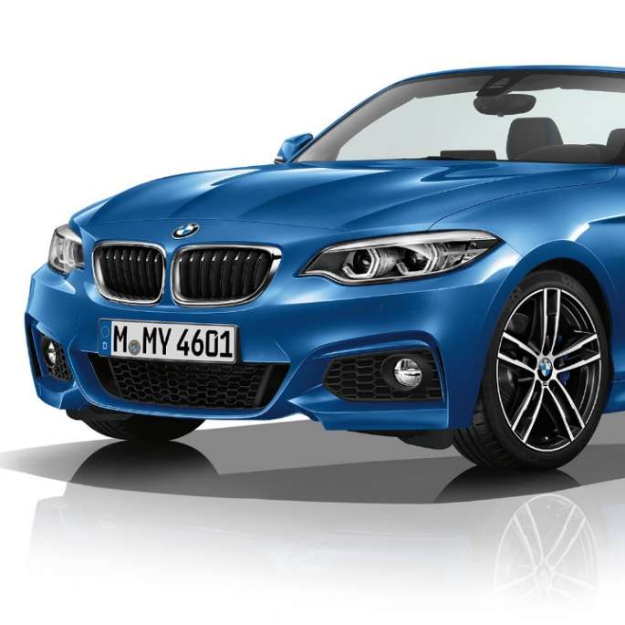 BMW 2 Series Convertible, Model M Sport three-quarter front shot