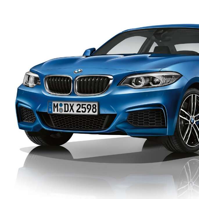 BMW 2 Series Coupé, Model M Sport three-quarter front shot