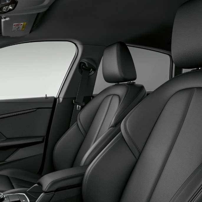 Sport seats Anthracite BMW 2 Series Gran Coupé Model Sport Line Melbourne Red F44 interior