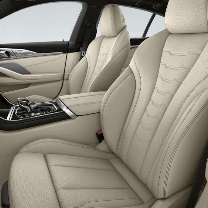 BMW 8 Series Gran Coupé, base model interior equipment