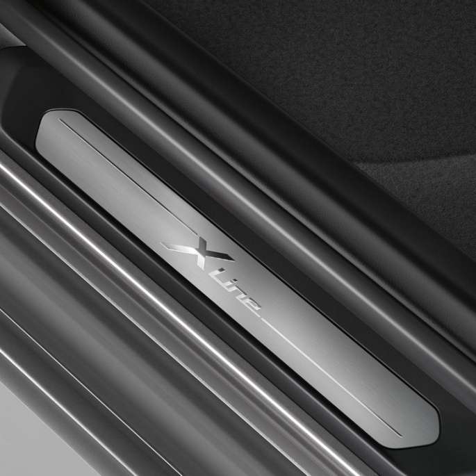 BMW X3 M40i, Model xLine, door sill finisher